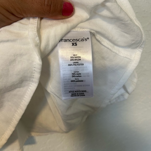 Bohemian Francesca's Ine’s Ruffle Tiered Blouse, Romantic Cottagecore Style - Picture 3 of 5